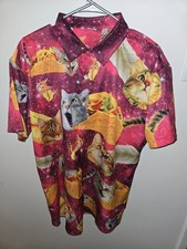 Mens Xl 3d Printed Funny Golf Polo Shirt