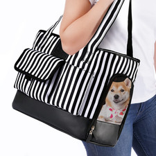 Johomviin Cat Carrier Dog Carrier Pet Carrier Foldable Waterproof Premium Pu