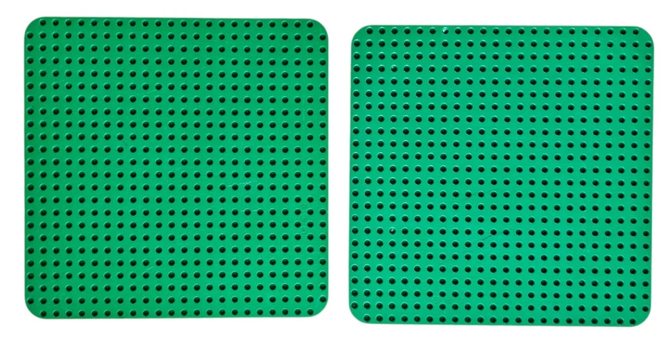 2x LEGO DUPLO große Platte 38x38cm - Grün - Grundbauplatte Bauplatte Grundplatte - Bild 4 von 4