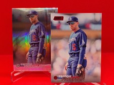 Freddie Freeman 2023 Topps Stadium Club #217 Lot-Red Foil TSC & Chrome Refractor