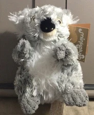 Minkplush  Little Nell Koala plush toy 2003 6" tall gray Stuffed Toy soft