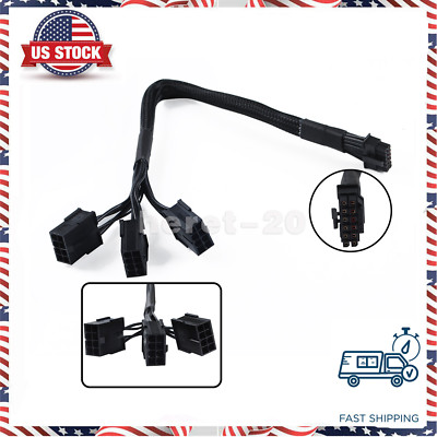 12VHPWR 16Pin(12+4) PCIE 5.0 to 3x8Pin Power Adapter Cable for RTX 4080 RTX4090