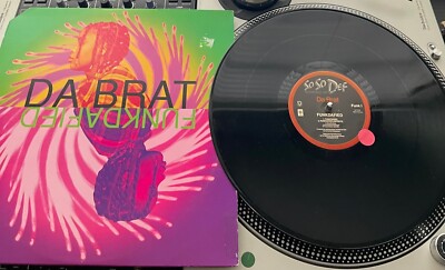 Da Brat   Funkdafied Original 1994 Press 12'' PROMO In Picture Cover VG+/VG+ SK