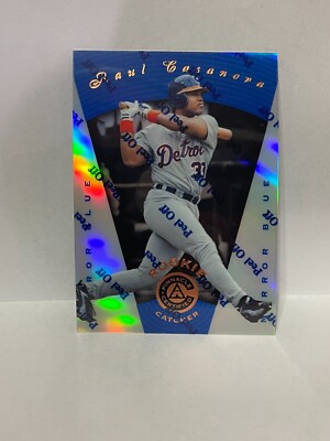 1997 Pinnacle Certified Mirror Blue Insert Parallel - RAUL CASANOVA