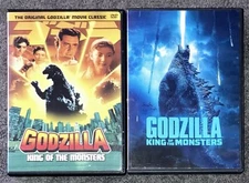Godzilla, King of the Monsters 1956/Godzilla, King of the Monsters 2019 DVD