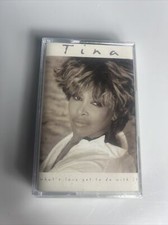 TINA TURNER WHAT'S LOVE GOT TO DO WITH IT Cassette Tape 1993 Rock Pop Rare