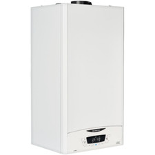 Static Caravan Ariston E-Combi One 24 LPG Water Heater & Horizontal Flue Kit