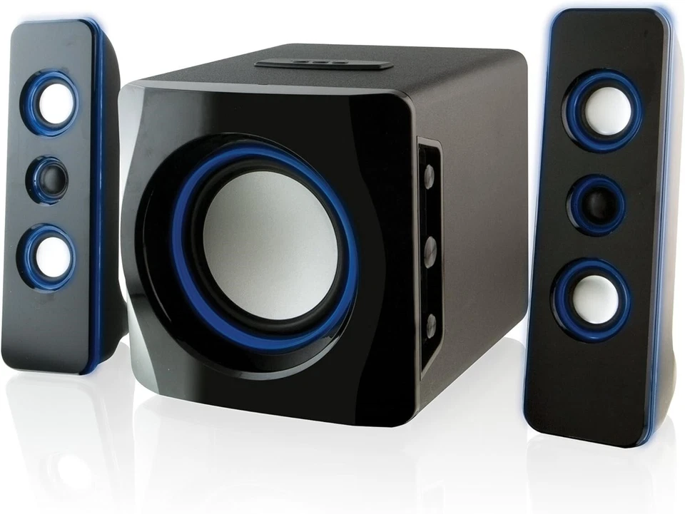 Sistema De Altavoces De Subwoofer Bluetooth Con Juegos Película Fiesta NEW US.. - Image 2 of 4