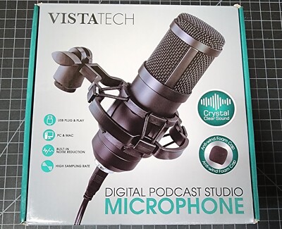 Vistatech Digital Podcast Studio Microphone NV-06947