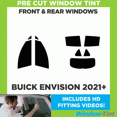 Für Buick Envision 2021 + Voll Vor Cut Fenster Getönt Set Vorne & Hinten Folie