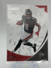 2021 Panini Chronicles - Clear Vision Rookies Red #CVR-4 Kyle Pitts  (RC)