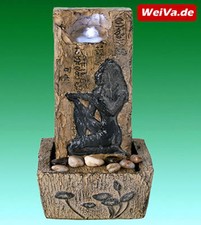 WeiVa Hochwertiger LED Zimmerbrunnen mit Figuren im Feng Shui-Stil 819 NEU
