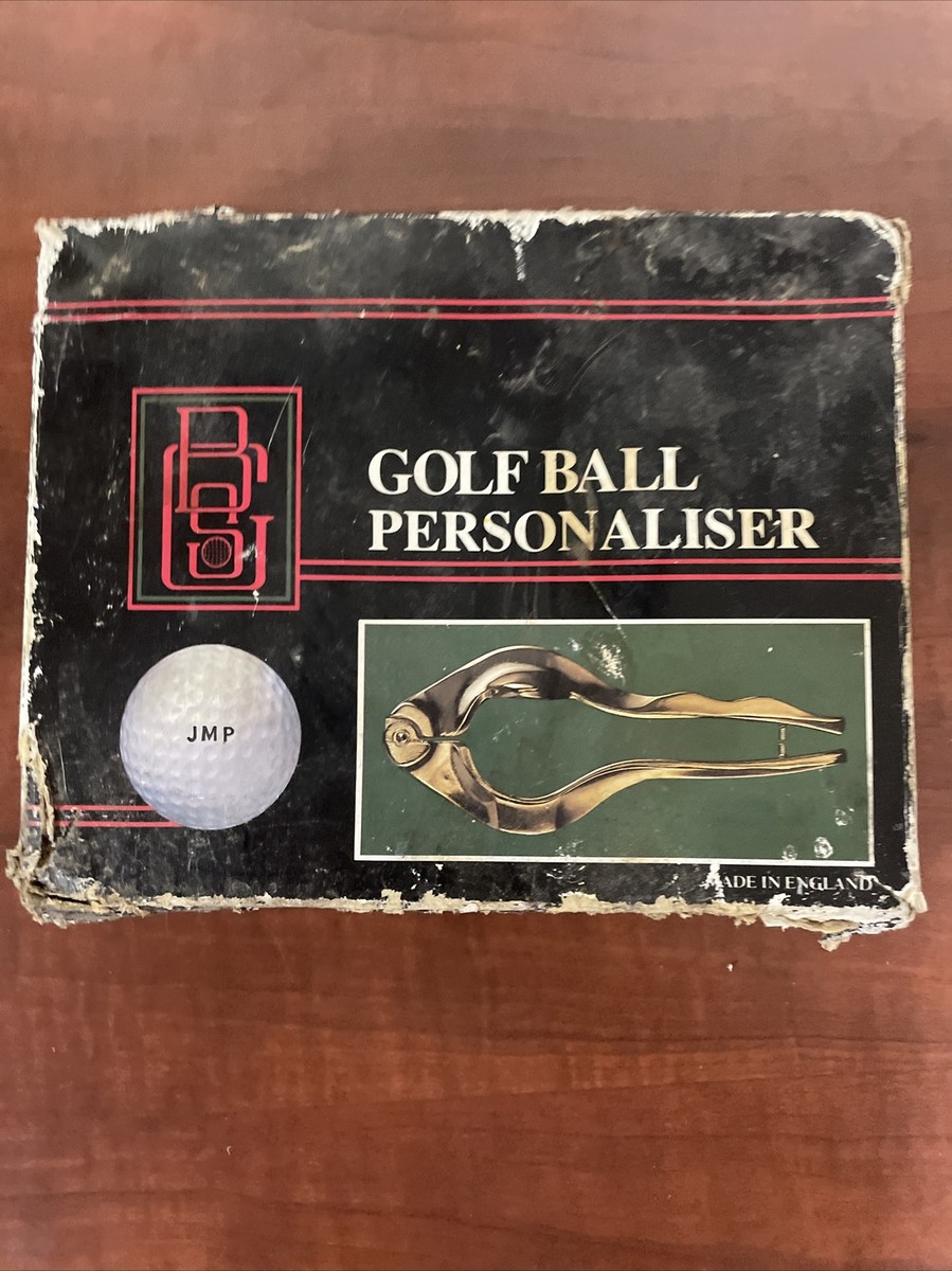 Balles de golf personnalisées, manchon de 3 balles de golf Wilson Staff Elite, motifs monogrammes, ajoutez votre nom et vos initiales (design 3