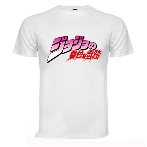 T-SHIRT MAGLIETTA LE BIZZARRE AVVENTURE DI JOJO LOGO PERSONALIZZATO | eBay