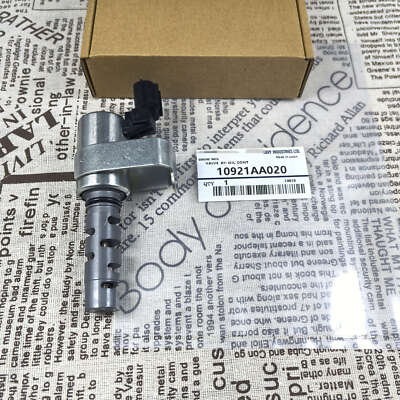 OEM VVT Oil Control Valve Variable Timing Solenoid For Subaru 10921AA020 Legacy