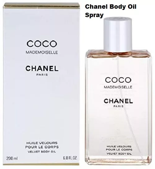 chanel body oil spray