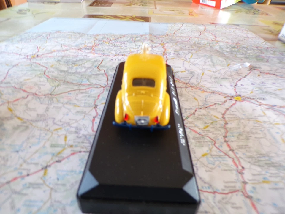 RENAULT 4 CV Commerciale MICHELIN 1954 SOLIDO 1/43 en boite - Photo 4/4