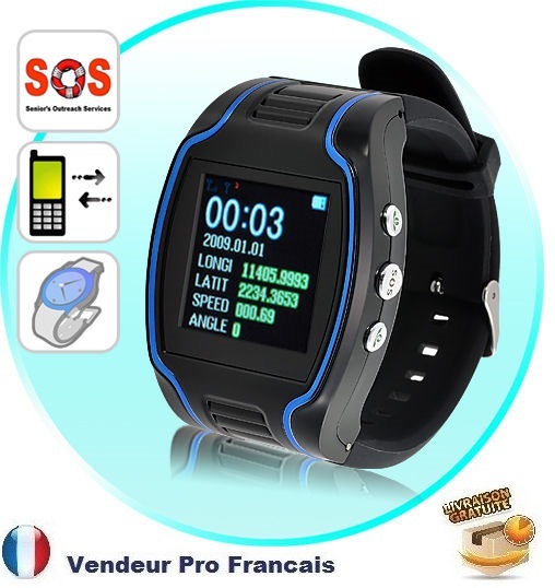 Montre téléphone GPS enfant pour sécuriser le trajet de l'école