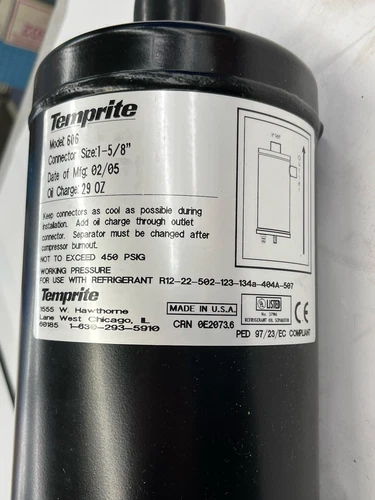 Temprite Oil Seperator 606, 060600000