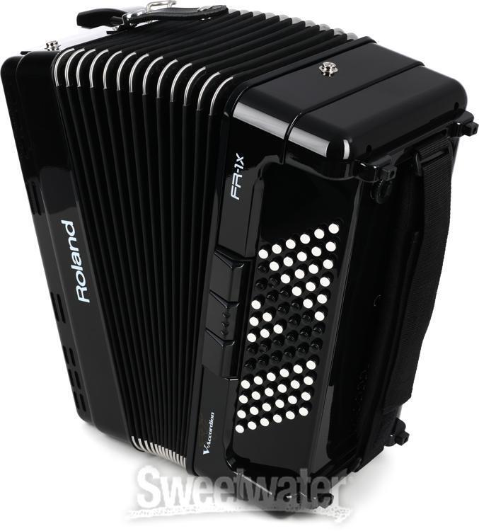 Roland FR-1x Piano V-Accordion - Black | eBay Roland FR-1x Piano V-Accordion - Black | eBay