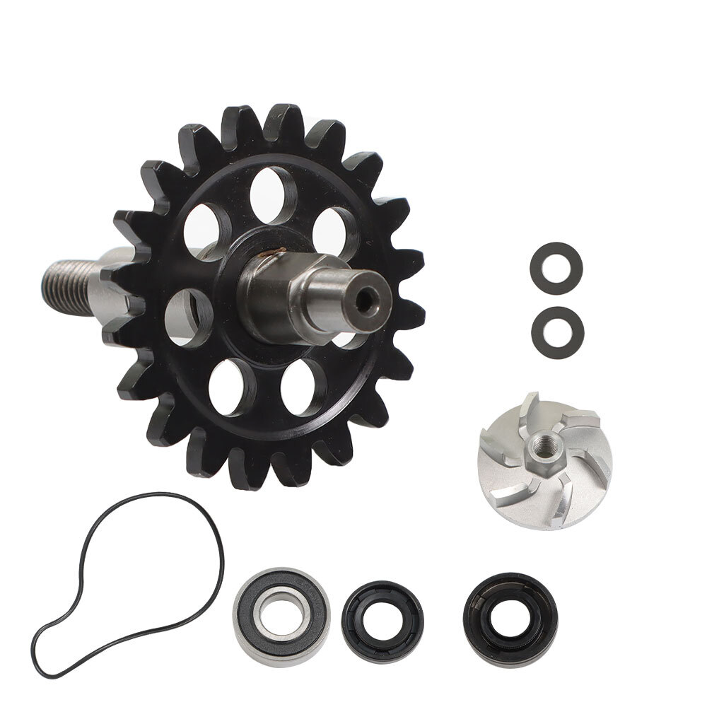 Water Pump Impeller Shaft Gear Kit Fits For Yamaha YZ250F 5NL1245900