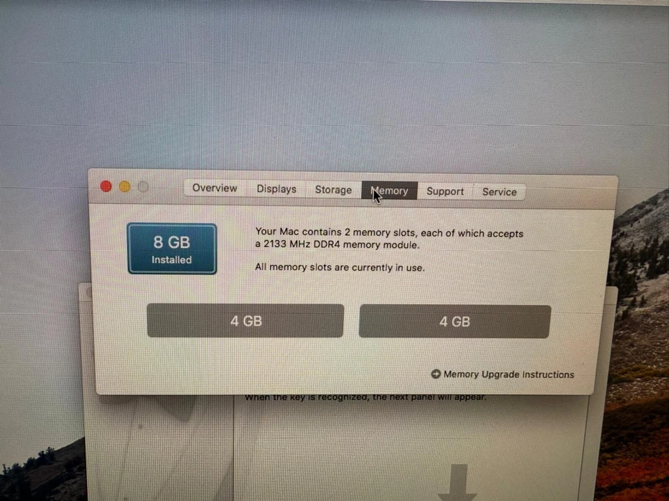 Apple iMac 21.5" 2017 A1418 Intel i5 2.3GHz 8GB RAM 1TB HDD - Image 3 of 4