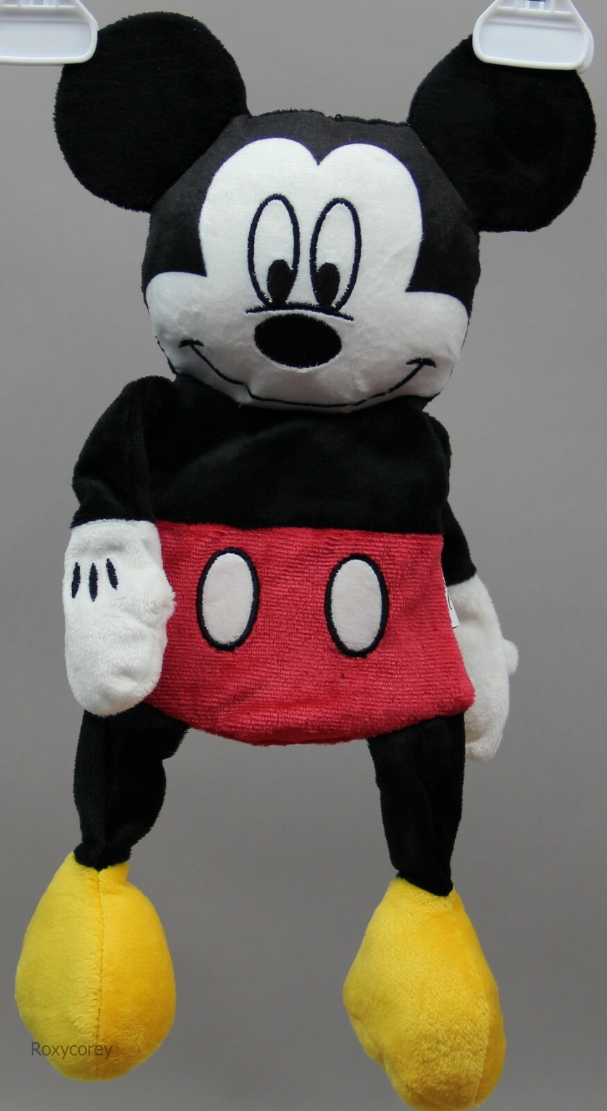 Disney Mickey Mouse 2 in 1 Flat Crinkle & Squeaker Pet Dog Toy  NWT