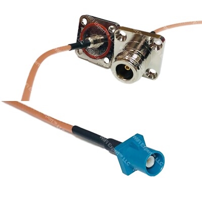 RG316 N Female Flange O-Ring to Fakra Z Male RF Cable Rapid-SHIP LOT