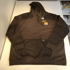 Ariat Men's Rebar Workman DuraCanvas Hoodie Brown XXL