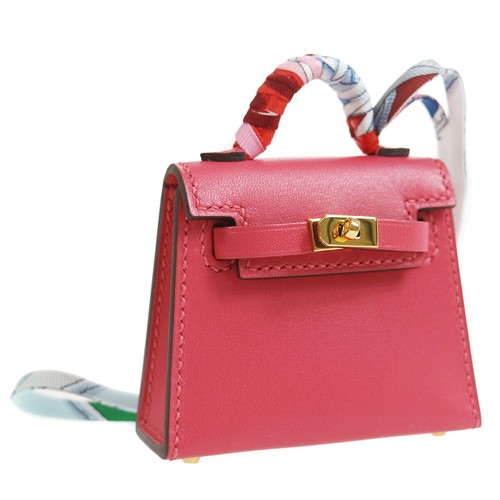 HERMES Micro Kelly Twilly Bag Charm 