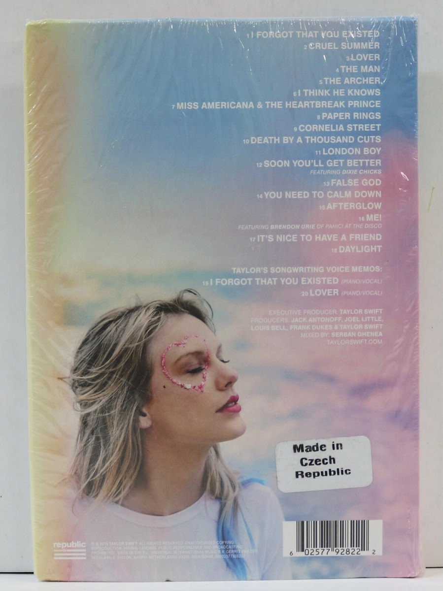 Lover Deluxe Album Version 4 Taylor Swift CD Sealed (Damage