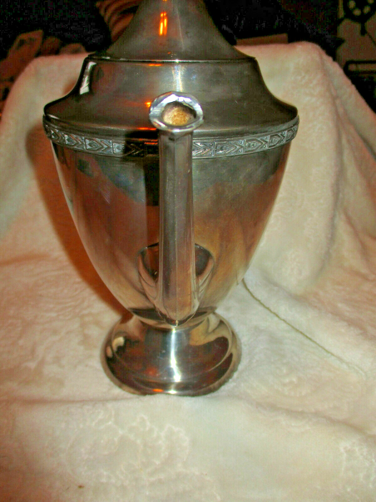 VintageGlastonbury Plate500Coffee PotTeapot9.75" TallDented eBay