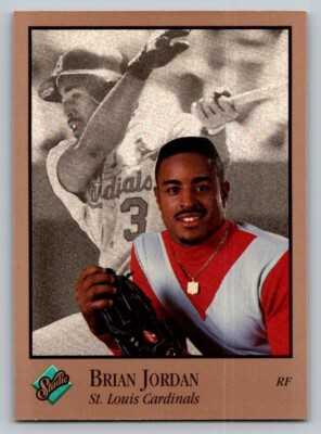 1992 Studio - Brian Jordan #93 (RC)