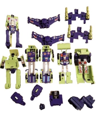 Vintage 1984 Takara Transformers Original G1 DEVASTATOR Constructicon As Shown