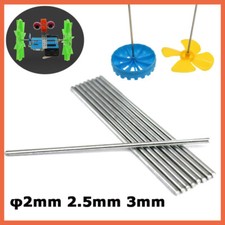 Round Solid Metal Bar Rod Model Axles for RC Car φ2mm 2.5mm 3mm Various Lengths