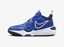 Nike Team Hustle D 11 Big Kids GS Basketball Shoes Hyper Royal Sz 5Y DV8996-400