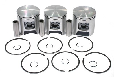 Polaris Indy XLT 600, 1995 1996 1997, 3 .040 Pistons / Piston