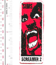 Skateboarding California Sims Screamer 2 Patch Costa Mesa, CA vel NO TARIFF