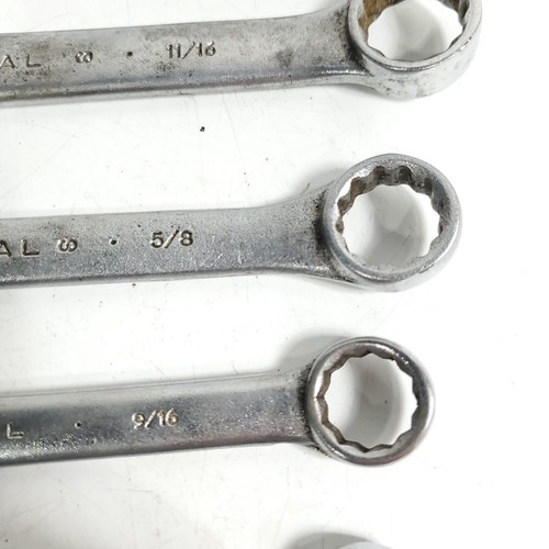 Set of 6 Proto Professional SAE Combination Wrenches 3/4"-7/16" 12-point - Bild 16 von 20