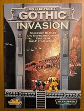 Warhammer 40k BATTLEFLEET GOTHIC INVASION Games Workshop 2002 Voidship battles