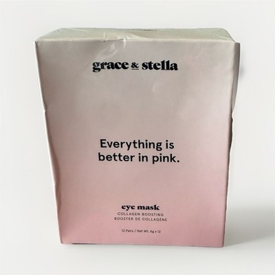 grace & stella Collagen Boosting Hydrating Eye Mask 12 Pairs Under Eye
