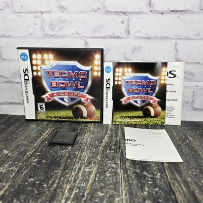 READ Tecmo Bowl: Kickoff (Nintendo DS, 2008) Complete CIB Torn Label