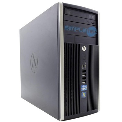 HP 6200 Pro MT I3 3.10GHz 16GB 240GB 2GB GPU Computer Mini Tower RS232 DVD Win7