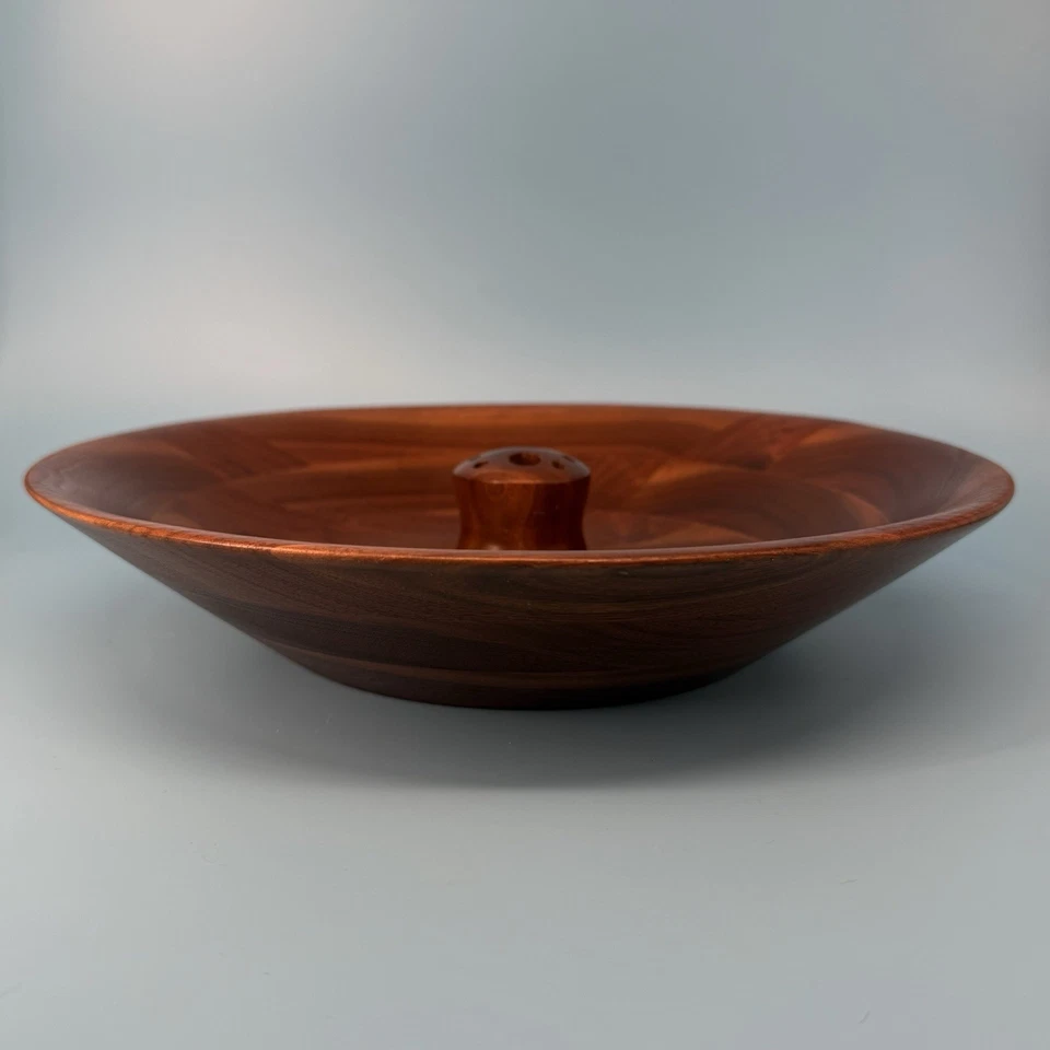 Cuenco de nuez maciza Vermillion MCM Springfield Missouri Foto 4 de 4