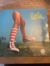 GENTLE GIANT - GIANT STEPS (THE 1st 5 YEARS) - 2 x LP SET - UK ISSUE ON VERTIGO