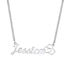 Personalized Name Custom Letter Gold Women Necklace Stainless Steel Pendant Gift