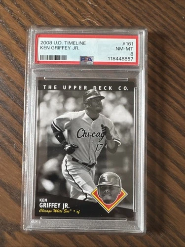 2008 Upper Deck Timeline - Ken Griffey Jr #161 PSA 8