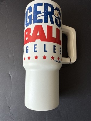 NWT LA Los Angeles Dodgers Peanuts Charlie Brown 24oz Mini