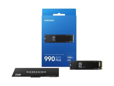 Samsung 990 EVO Plus 4TB NVMe M.2 SSD PCIe MZ-V9S4T0 MZ-V9S4T0B/AM NEW SEALED