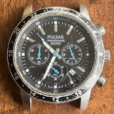 Pulsar Men s Quartz Chronograph VD53-X055. 44...